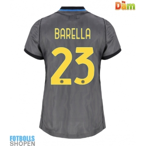 Billiga Inter Milan Nicolo Barella #23 Tredjeställ Dam 2026-27 Kortärmad